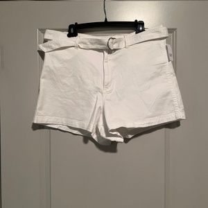 NWT Gap White Jean Shorts